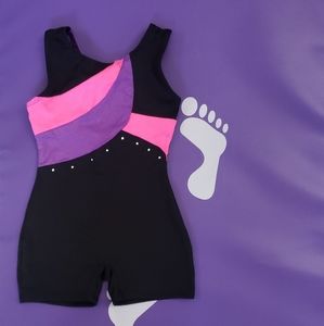 Freestyle by Danskin Girls Dance/Gymnastics Biketard